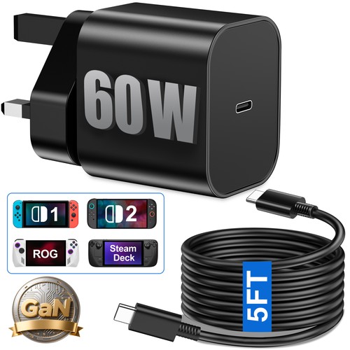 60w fast charger for nintendo - fast,