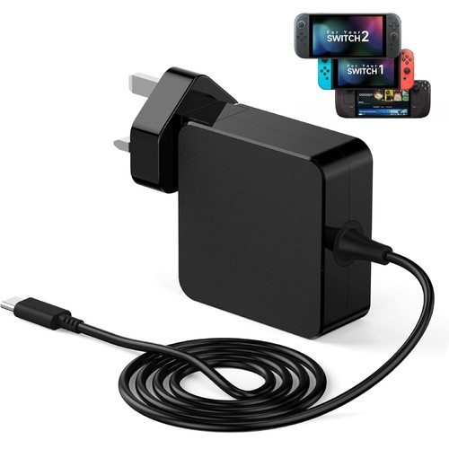 65w usb power adapter - usb-c,